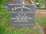 BELL Francis Fitzwilliam 1918-1974 & Caroline Marion 