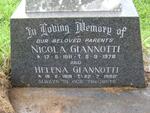 GIANNOTTI Nicola 1911-1978 & Helena 1919-1986