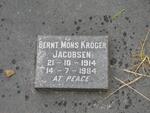 JACOBSEN Bernt Mons Kroger 1914-1984