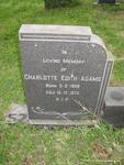 ADAMS Charlotte Edith 1909-1973