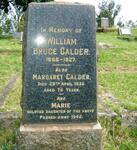 CALDER William Bruce 1856-1927 & Margaret -1936 :: CALDER Marie -1942