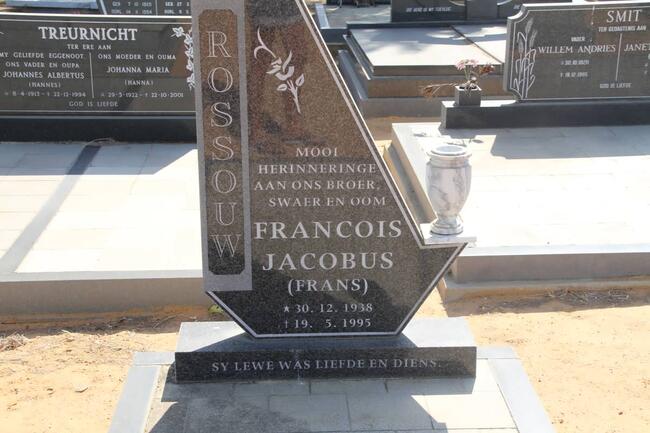 ROSSOUW Francois Jacobus 1938-1995