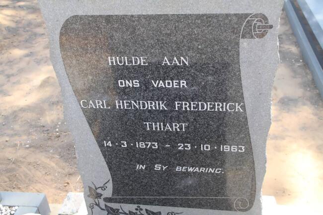 THIART Carl Hendrik Frederick 1873-1963