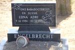 ENGELBRECHT Edna Adri 1981-1981