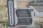 OOSTHUIZEN Hercules Meyer 1904-1978