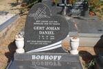 BOSHOFF Gert Johan Daniel 1930-2003