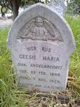 TEUBES Geesie Maria nee ENGELBRECHT 1899-1929