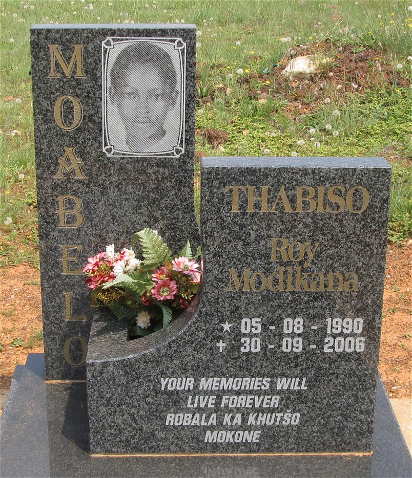 THABISO Roy Modikana 1990-2006