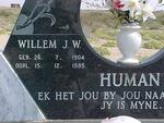 HUMAN Willem J.W. 1904-1985 & Magdalena 1904-1988