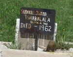 TSHABALALA Sudukile Jwana -1962
