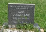 DUBAZANE Jane -1962