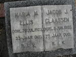 ELLIS Maria M. -1923 :: CLAASSEN Jacob J. -1920