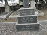 ZYL C.W., van -1912 :: ZYL J.M., van -1935 :: ZYL L.F., van -1942