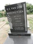 WESTHUYZEN H.S., van der 1945-1974
