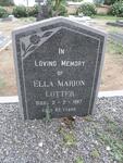LOTTER Ella Marion -1967