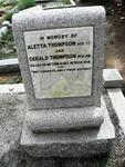 THOMPSON Gerald -1916 :: THOMPSON Aletta ?