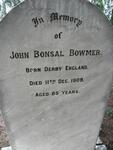 BOWMER John Bonsal -1909
