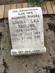 KEULDER Louisa Lea nee LOOCK 1868-1936