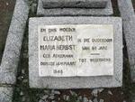 HERBST Elizabeth Maria nee ACKERMAN -1945