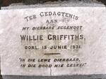 GRIFFITHS Willie -1931