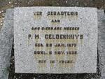 GELDENHUYS P.M. 1873-1939