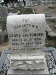 TONDER Georg, van 1858-1926