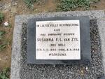 ZYL Susanna F.L., van nee NEL 1860-1948