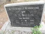 MOUTON A.J. 1906-1930