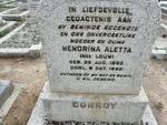 CONROY Hendrina Aletta nee LOUW 1882-1952