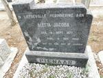 PIENAAR Aletta Jacoba 1877-1960