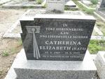 SCHREUDER Catherina Elizabeth 1907-1995