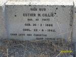CILLIE Esther M. nee DU TOIT 1866-1942