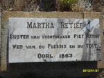 RETIEF Martha -1863