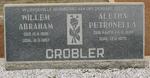 GROBLER Willem Abraham 1895-1957 & Aletha Petronella RAATH 1898-1970