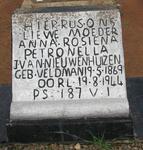 NIEUWENHUIZEN Anna Rosiena Petronella, J. van nee VELDMAN 1869-1944