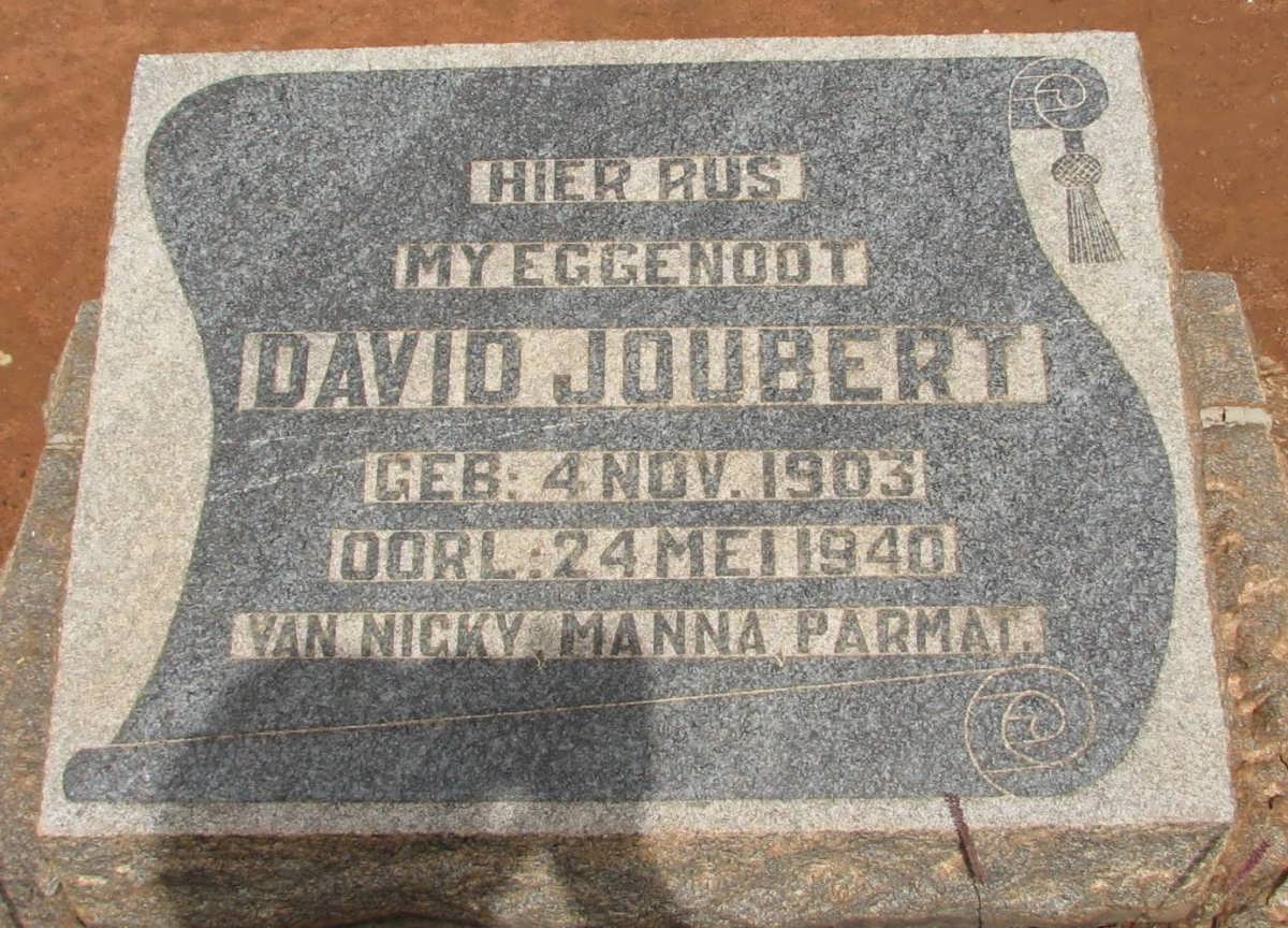 JOUBERT David 1903-1940