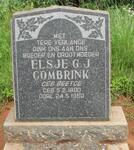 COMBRINK Elsje G.J. nee BEETGE 1880-1960