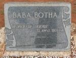BOTHA Baba