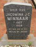 MINNAAR Jacomina J.C. 1927-1928