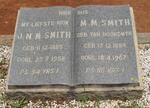 SMITH J.N.M. 1885-1958 & M.M. van NOORDWYK 1888-1967