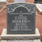 BOTHA Hermanus 1885-1962