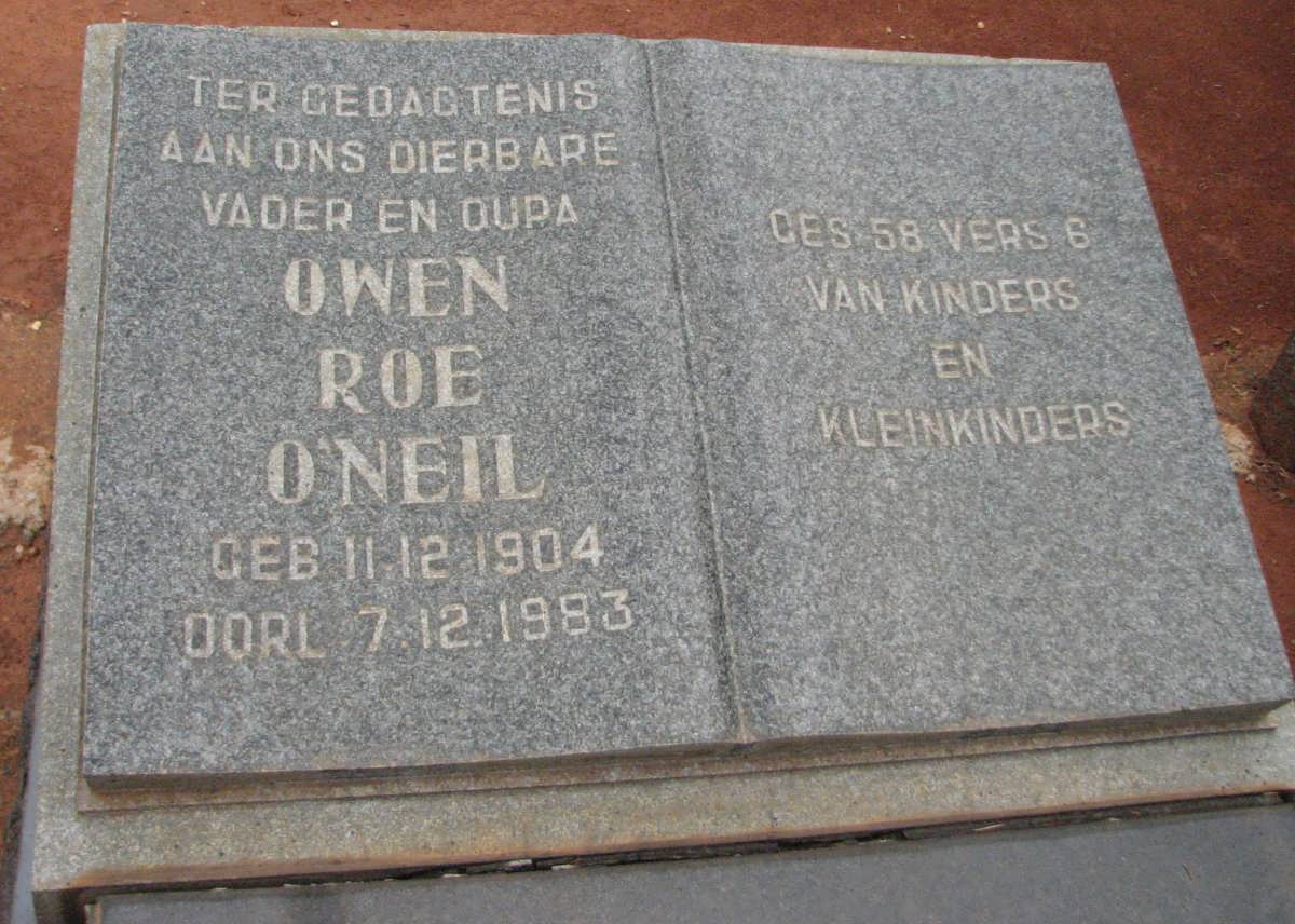 O'NEIL Owen Roe 1904-1983