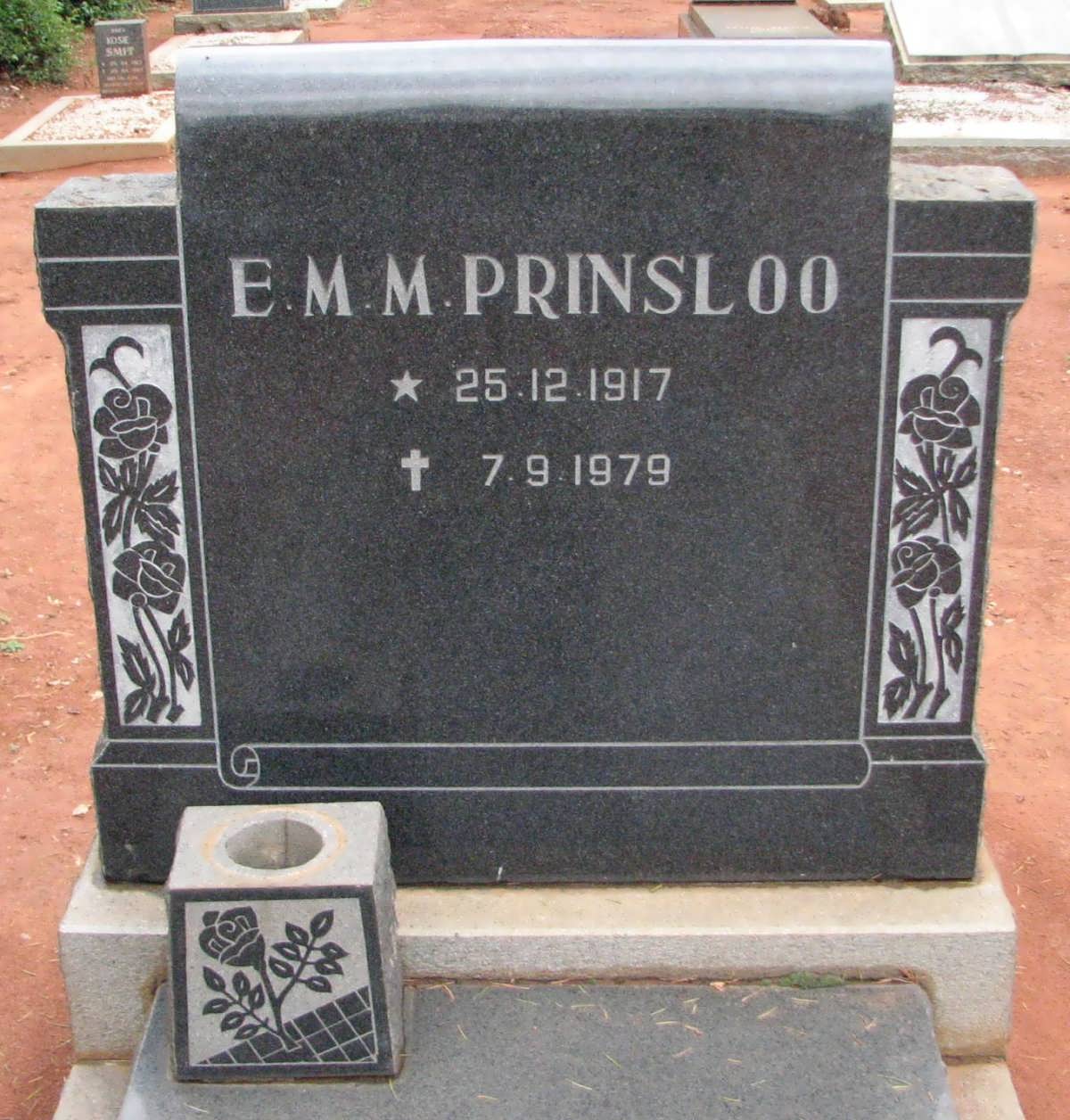 PRINSLOO E.M.M. 1917-1979
