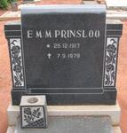 PRINSLOO E.M.M. 1917-1979