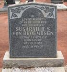 BROEMBSEN Susarah H.S., von nee LENSLEY 1912-1969