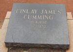 CUMMING Finlay James 1892-1970
