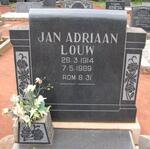LOUW Jan Adriaan 1914-1969