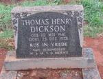 DICKSON Thomas Henry 1941-1973