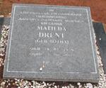 DRENT Matilda nee BOTHA 1915-2002