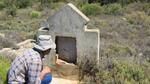 4. Trying to read an illegble tombstone